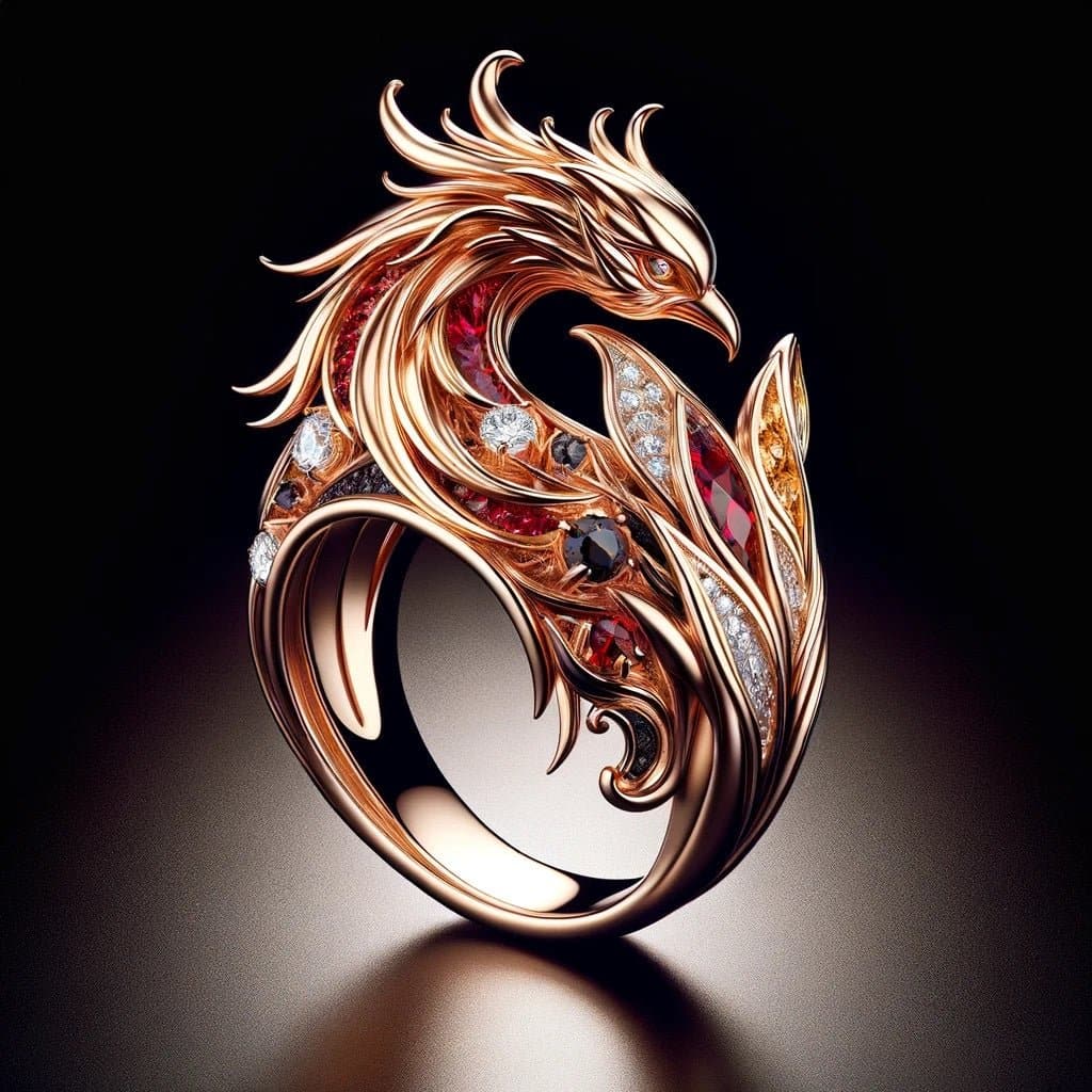 Embrace of the Phoenix Ring - Exici