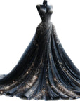 Meteor Shower Evening Gown - Exici