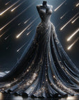 Meteor Shower Evening Gown - Exici