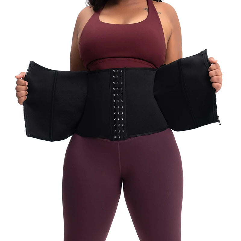 Women's Waist Trainer Belt – Tummy Control & Body Shaper Support for Everyday Fitness