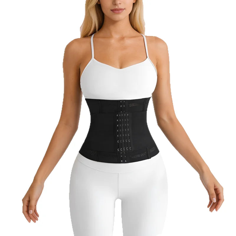 Women's Waist Trainer Shapewear – Double Tummy Control Body Shaper Corset