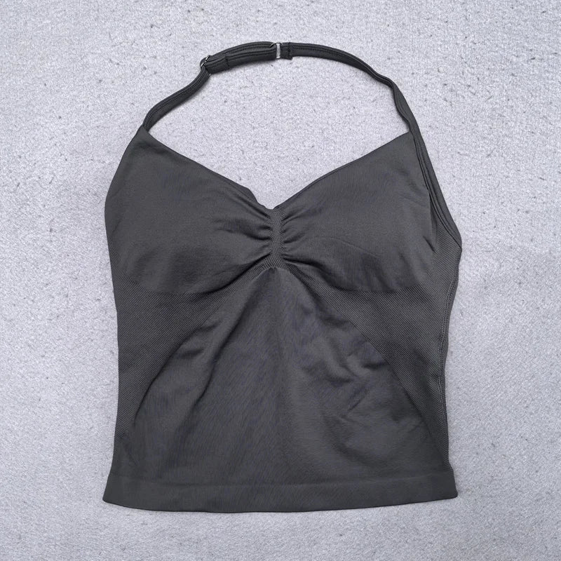 Women's Seamless Workout Set | Scrunch Leggings + Padded Sports Bra
