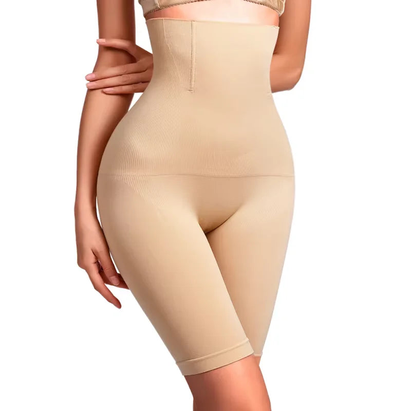High Waist Seamless Shaping Shorts – Tummy Control & Butt Lift Shapewear for Women