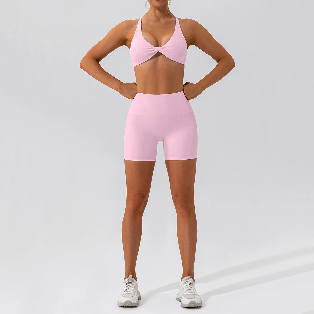 Women's 2-Piece Quick-Dry Yoga Set – Long Sleeve Gym Tracksuit