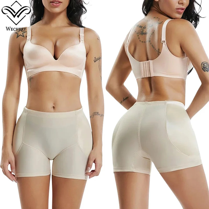 Women's Padded Hip Enhancer Shapewear – Seamless Butt Lift & High Waist Body Shaper