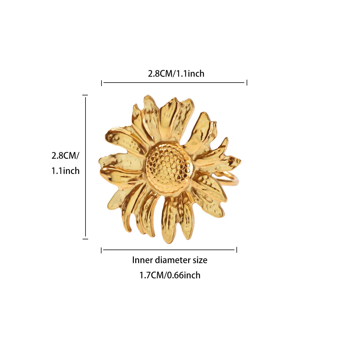 Summer Starfish Ring