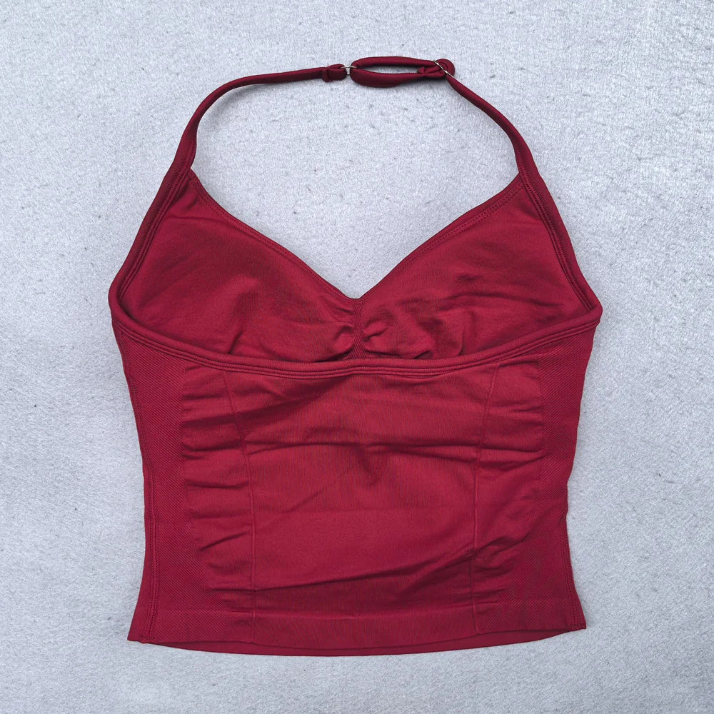 Women's Seamless Workout Set | Scrunch Leggings + Padded Sports Bra