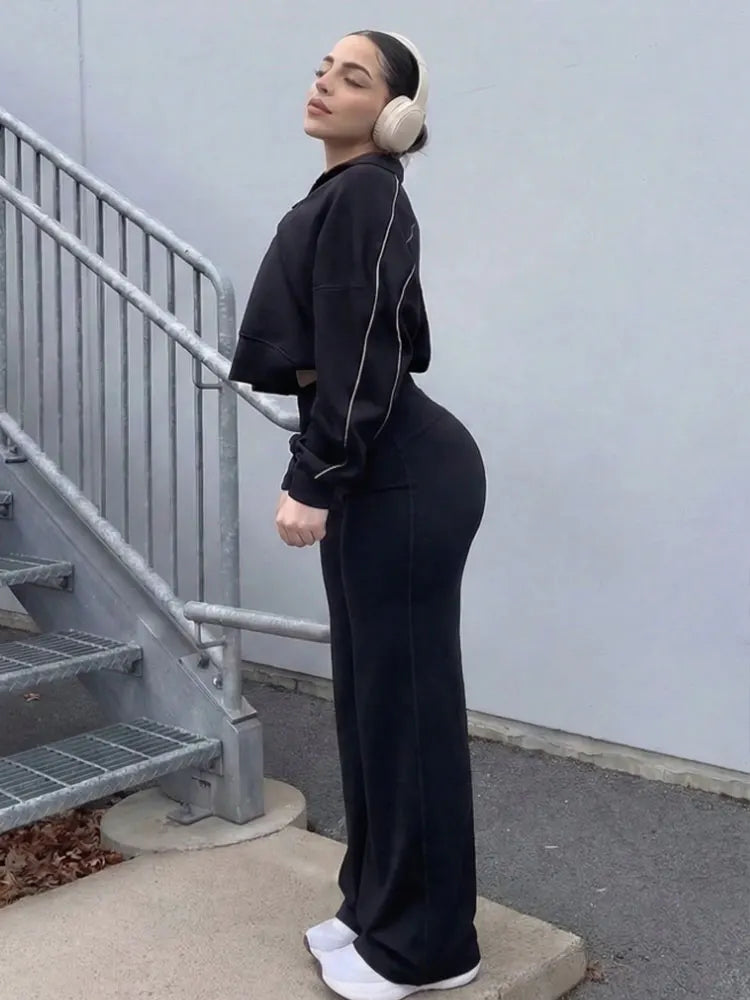 Women's Wide Leg Pants – Butter Soft Butt-Lifting Workout Trousers