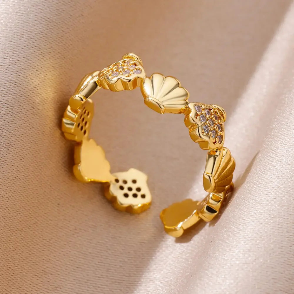 Summer Starfish Ring