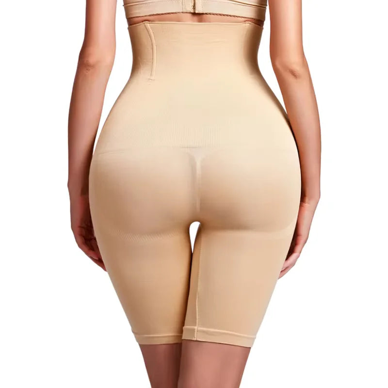 High Waist Seamless Shaping Shorts – Tummy Control & Butt Lift Shapewear for Women