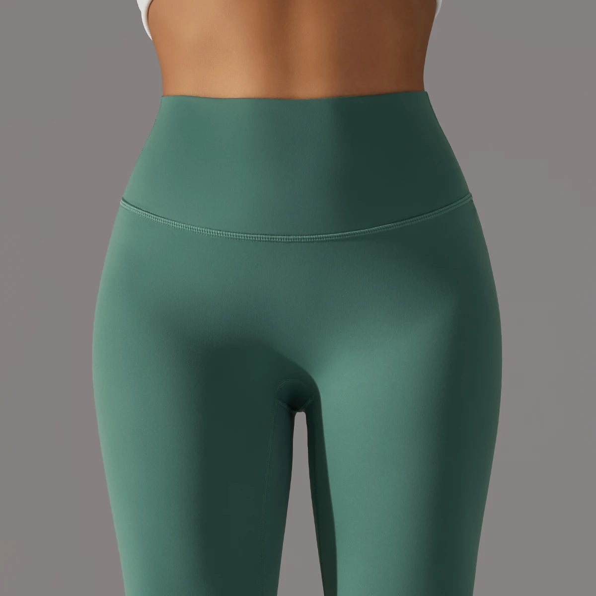 Women's High Waist Yoga Leggings – Breathable Workout & Running Tights
