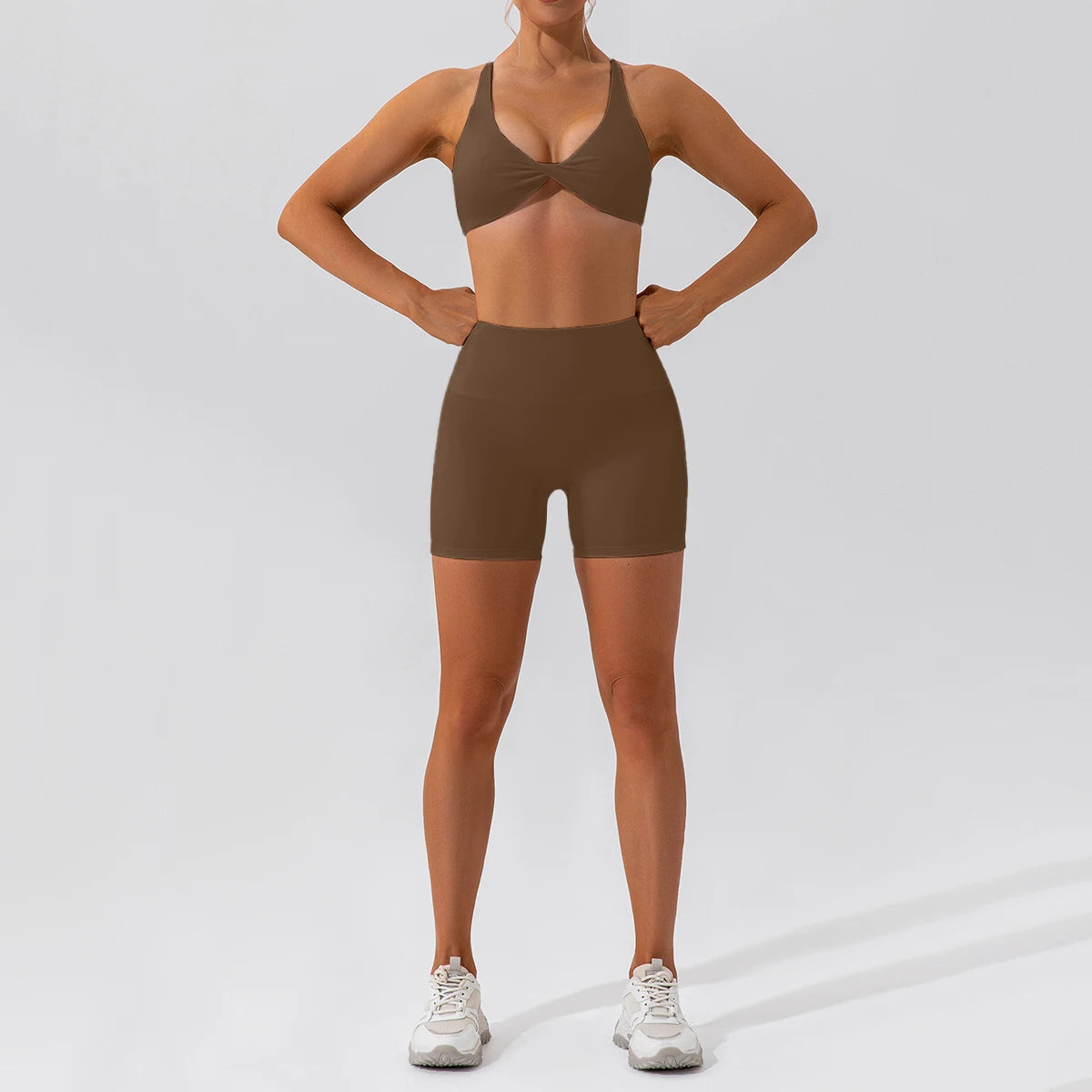Women's 2-Piece Quick-Dry Yoga Set – Long Sleeve Gym Tracksuit