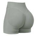 Women's Seamless Stretch Gym Shorts – Low Waist Yoga, Running & Cycling Activewear