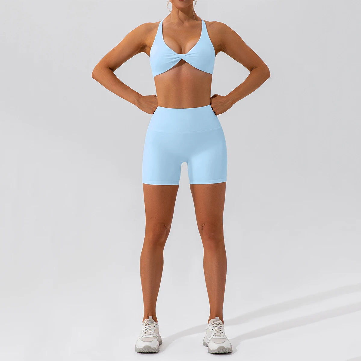 Women's 2-Piece Quick-Dry Yoga Set – Long Sleeve Gym Tracksuit