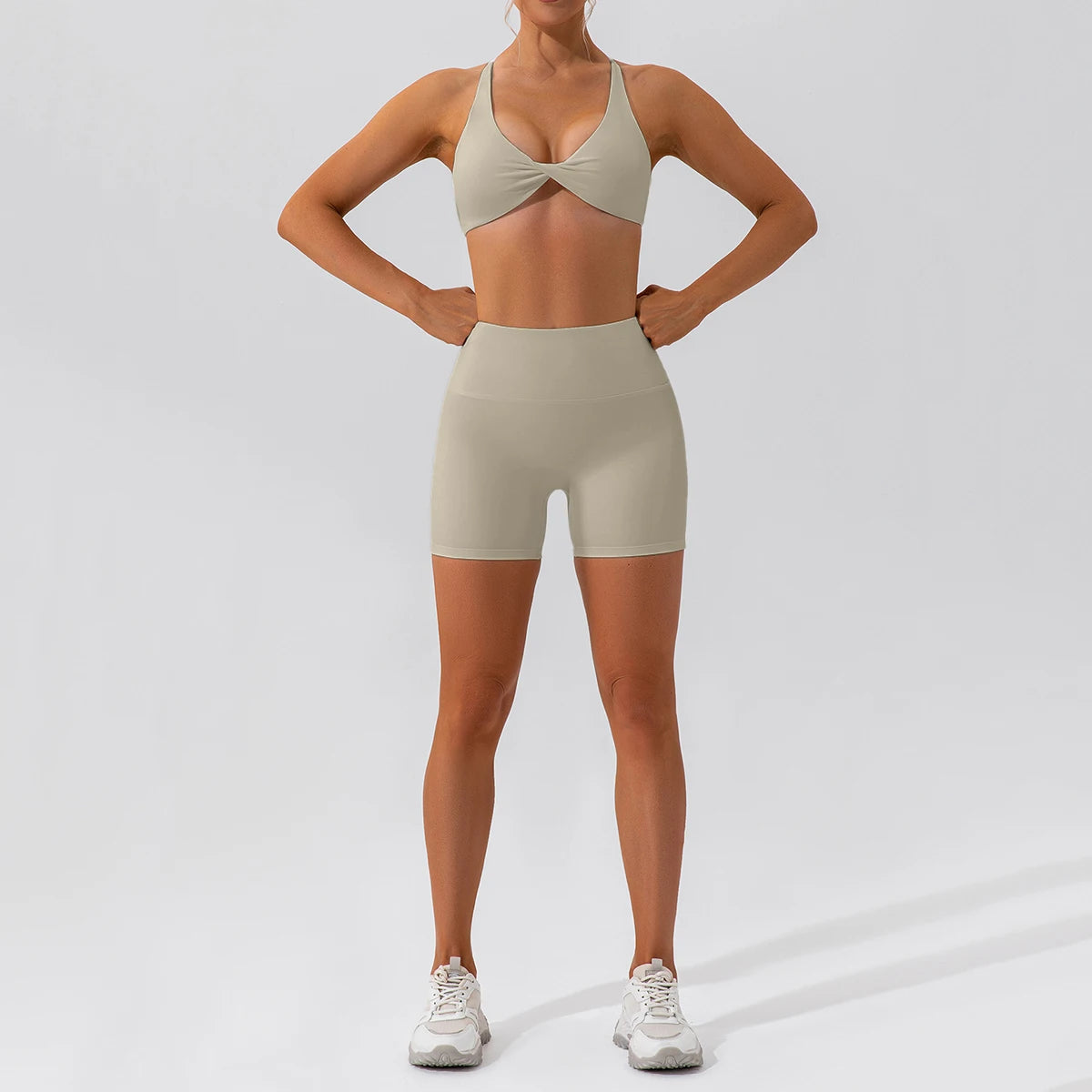 Women's 2-Piece Quick-Dry Yoga Set – Long Sleeve Gym Tracksuit