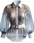 Manuscript Blouse - Exici