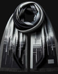 Metro Silk-Cashmere Scarf - Exici